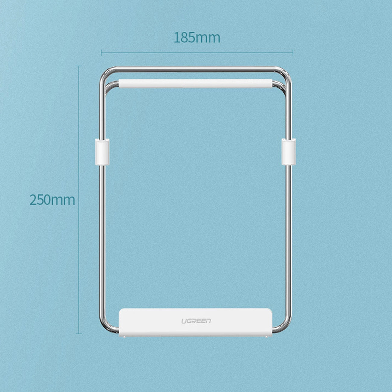 حامل قابل للطي للابتوب UGREEN فضي | Folding Stand for MacBook Laptop Silver