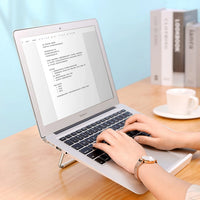 حامل قابل للطي للابتوب UGREEN فضي | Folding Stand for MacBook Laptop Silver
