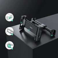 حامل UGREEN للهواتف الذكية والتابلت على مسند الرأس - أسود | UGREEN Car Holder for Smartphones/Tablets on Headrest - Black