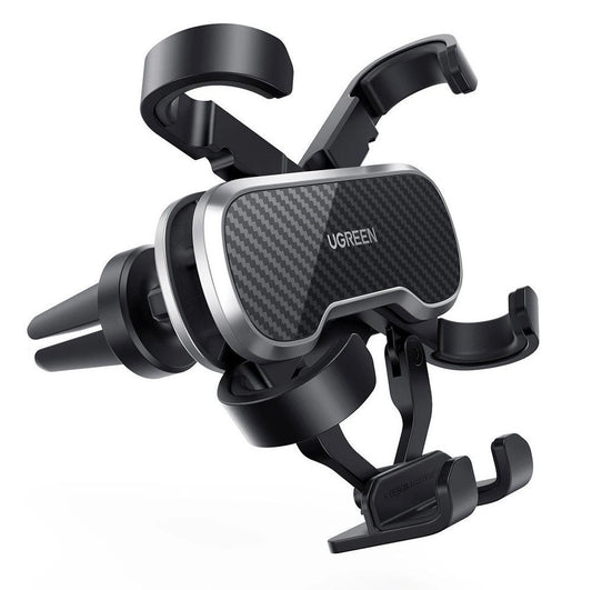 حامل هاتف سيارة يوجرين جرافيتي لفتحة التكييف بنظام الجاذبية | UGREEN Gravity Drive Air Vent Car Mount Phone Holder