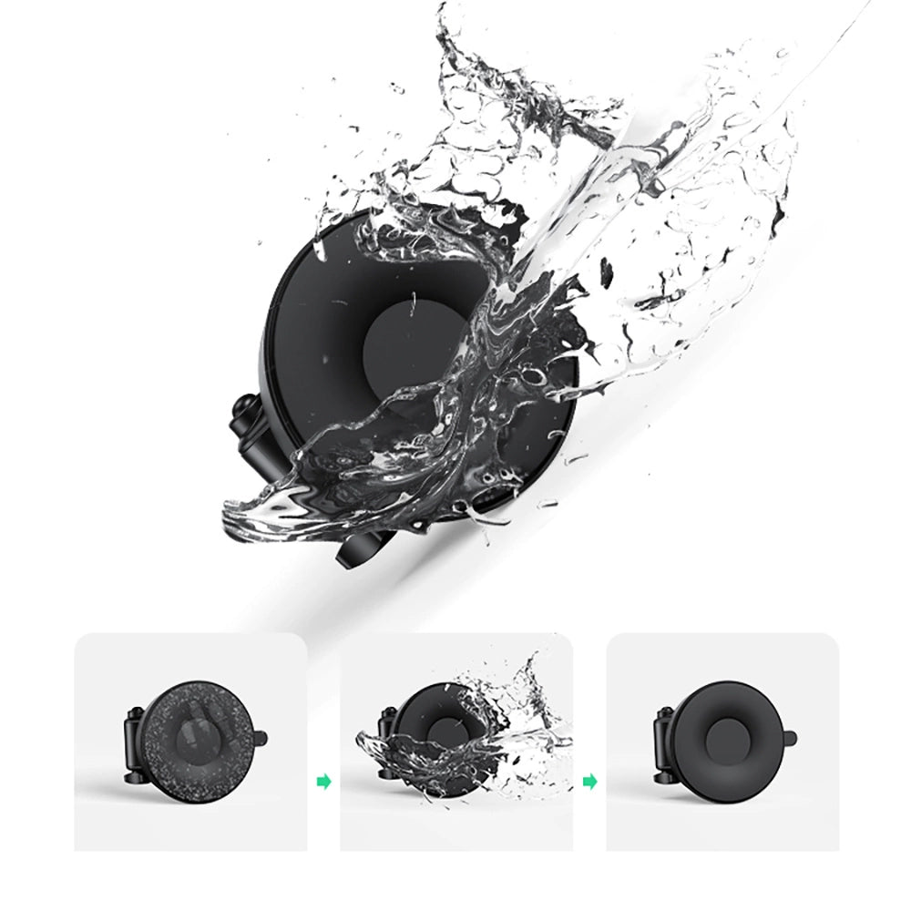 UGREEN Gravity Phone Holder with Suction Cup (Black) | حامل هاتف يونيجرين جرافيتي بكأس شفط (أسود)
