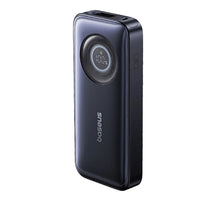 Baseus EnerCore CR11 10000mAh 45W Power Bank with Retractable USB-C Cable - Black | باور بانك بيسوس إنيركور CR11 10000 مللي أمبير 45 واط مع كابل USB-C قابل للسحب - أسود