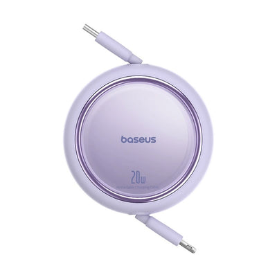 Baseus Free2Pull Retractable Cable C→iP 20W 1m  | كابل بيسوس قابل للسحب C إلى آيفون 20 واط 1 متر
