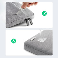 UGREEN 3-13.9 Inch Unisex-Adults Gray Classic Polyester Laptop Bag | حقيبة لابتوب يونيجرين رمادية كلاسيكية بوليستر 3-13.9 إنش للجنسين