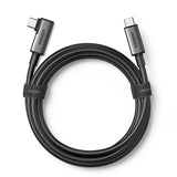 UGREEN Right Angle USB-C to USB-C Link Cable 5M - كيبل يوجرين يو اس بي سي زاوية قائمة 5 متر