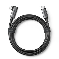 UGREEN Right Angle USB-C to USB-C Link Cable 5M - كيبل يوجرين يو اس بي سي زاوية قائمة 5 متر