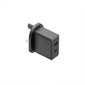 شاحن جداري GaN 5.0 بقدرة 45 واط ومنفذين من راف باور RP-PC1099 | RAVPower RP-PC1099 45W Dual-Port GaN 5.0 Wall Charger