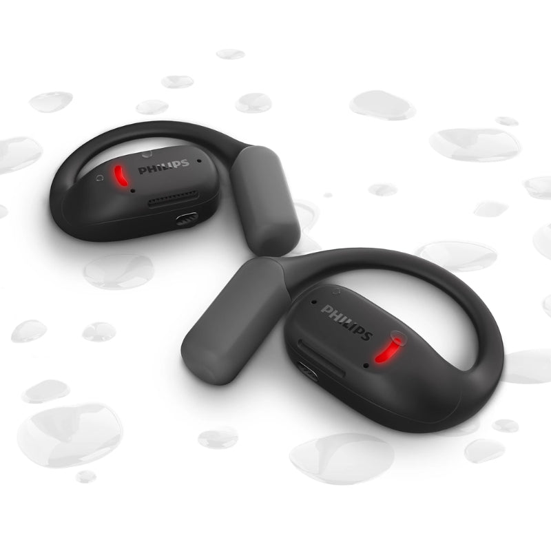 سماعات فيليبس المفتوحة TAA6709DG أسود | Philips Open-ear Headphones TAA6709DG Black