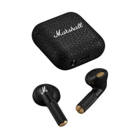 سماعات مارشال MINOR IV اللاسلكية - اسود | Marshall MINOR IV Wireless Earbuds – Black