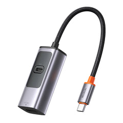 محول مكدودو 2 في 1 بمنفذ تايب سي الى HDMI بدقة 8K ومنفذ تايب سي بقدرة شحن 100 واط | Mcdodo 2 in 1 100W PD Type C Port & 8K HDMI Port USB Type C USB Hub