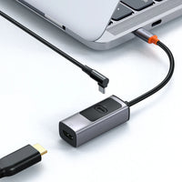 محول مكدودو 2 في 1 بمنفذ تايب سي الى HDMI بدقة 8K ومنفذ تايب سي بقدرة شحن 100 واط | Mcdodo 2 in 1 100W PD Type C Port & 8K HDMI Port USB Type C USB Hub