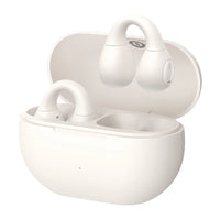 Baseus Bass 15 Clip Open-Ear Earphones White with Cable C 0.3m - سماعات بيسوس باس 15 مفتوحة بكليب بيضاء مع كيبل