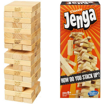 هاسبرو لعبة جينغا الكلاسيكية | Hasbro Gaming Jenga Classic