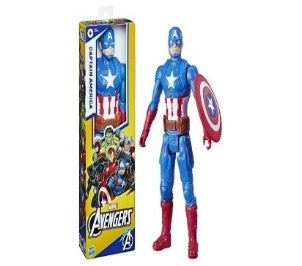 هاسبرو مارفل أفنجرز شخصية كابتن أمريكا تايتن هيرو | Hasbro Marvel Avengers Titan Hero Captain America