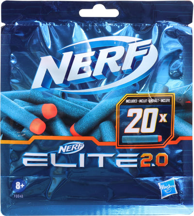نيرف إليت 2.0 عبوة إعادة تعبئة 20 سهمًا | Nerf Elite 2.0 Refill Pack 20 Darts