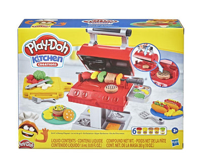 بلاي دو طقم شواية باربكيو | Play-Doh Kitchen Creations Grill 'N Stamp