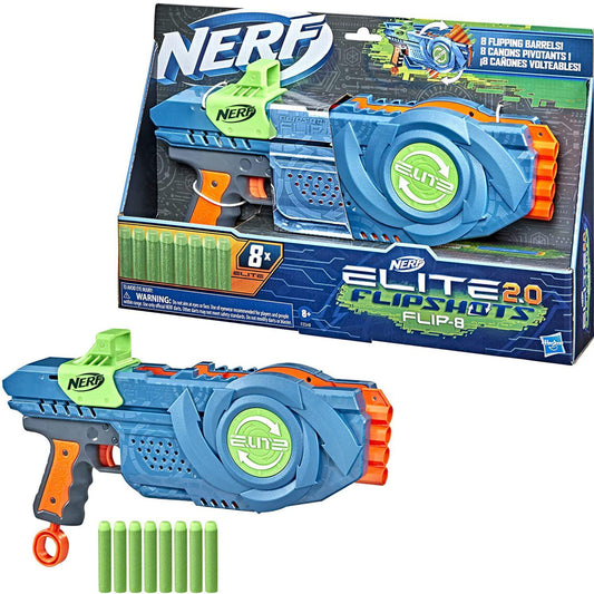 نيرف إليت 2.0 فليب شوتس فليب-8 | Nerf Elite 2.0 Flipshots Flip-8 Blaster