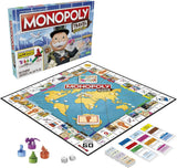 هاسبرو لعبة مونوبولي جولة حول العالم | Hasbro Gaming Monopoly Travel World Tour