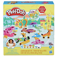 بلاي دو طقم أدوات الحيوانات البرية | Play-Doh Wild Animals Toolset