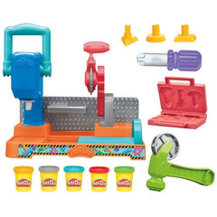 بلاي دو طاولة الأدوات ستامب آند سو | Play-Doh Stamp & Saw Tool Bench