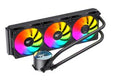 مبرد سائل للمعالج هافيت F2002 RGB مقاس 360 مم – أسود | Havit F2002 360mm RGB Liquid CPU Cooler – Black