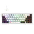 كيبورد ألعاب هافيت KB900L بمفاتيح مغناطيسية – أسود وأبيض | Havit KB900L Magnetic Switch Gaming Keyboard – Black & White