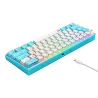 Havit KB903L blue and white alternate view