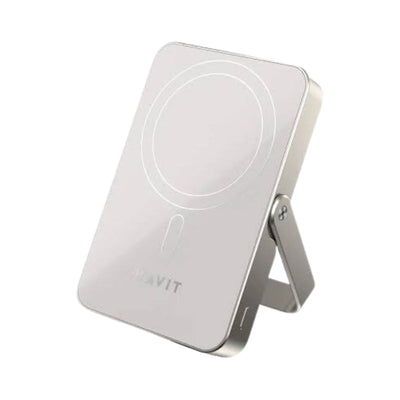 باور بانك هافيت PB5222 المعدني 10000mAh بلون التيتانيوم | HAVIT PB5222 Power Bank