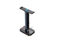 حامل سماعة رأس هافيت TH650 بإضاءة RGB – أسود | Havit TH650 RGB Headset Stand – Black