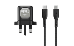 شاحن هافيت UC233 UK بقدرة 33W مع كابل USB-C | HAVIT UC233 Wall Charger