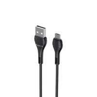 كيبل هافيت CB6159 يو اس بي اي الى مايكرو بطول 1 متر | Havit CB6159 Micro Charging Cable 1m Black