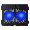 قاعدة تبريد لابتوب هافيت F2075 بمراوح هادئة – أسود | Havit F2075 Laptop Cooling Pad – Black