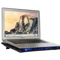 قاعدة تبريد لابتوب فائقة النحافة من هافيت - اسود | Havit Ultra-Slim Laptop Cooling Pad – Black