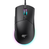 ماوس هافيت MS1038WB للألعاب بثلاثة أوضاع اتصال و8000 DPI - أبيض | Havit MS1038WB Tri-Mode Gaming Mouse - White