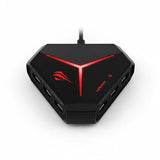 موزّع منافذ هافيت H95 بأربعة منافذ USB ونقل سريع 5Gbps - أسود | Havit H95 4-Port USB Hub 5Gbps - Black