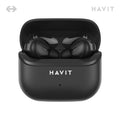 سماعات هافيت TW982 PRO اللاسلكية بعزل ضوضاء ANC - أسود وأبيض | Havit TW982 PRO ANC Earbuds - Black & White
