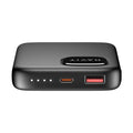 باور بانك هافيت PB31 سعة 10000mAh بشحن سريع 22.5 واط - أسود ورمادي | Havit PB31 10000mAh 22.5W Power Bank - Black & Gray