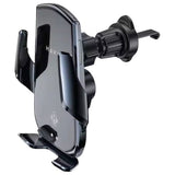 شاحن سيارة لاسلكي هافيت W3034 بقدرة 15 واط مع فتح وإغلاق ذكي - أسود | Havit W3034 15W Wireless Car Charger Holder - Black