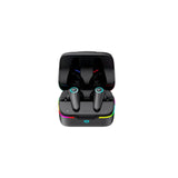 سماعات هافيت TW952 PRO اللاسلكية للالعاب باضائة RGB - اسود | Havit TW952 PRO Gaming TWS Earbuds – RGB Lights ENC Mic - Black