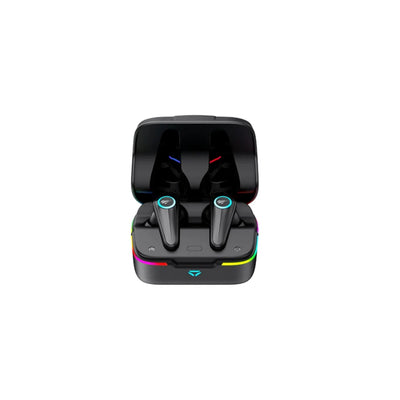 سماعات هافيت TW952 PRO اللاسلكية للالعاب باضائة RGB - اسود | Havit TW952 PRO Gaming TWS Earbuds – RGB Lights ENC Mic - Black