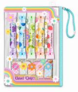 مجموعة أقلام ماركر معطرة مزدوجة بتصميم غود داي | Hot Focus Scented Dual Fun Markers Good Day