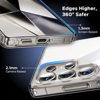 UGREEN Classy Clear Magnetic Protective Case for Samsung Galaxy S25 Ultra Clear | حافظة يوجرين المغناطيسية الشفافة لسامسونج جالاكسي S25 الترا