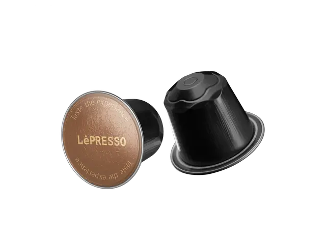 Kapsulên Qehweyê yên LePresso Colombia Arabica 10 Kapsulên Nespresso - Kapsulên Aluminiumê yên LePresso Colombia Arabica ji bo Nespresso - 10 Parçe