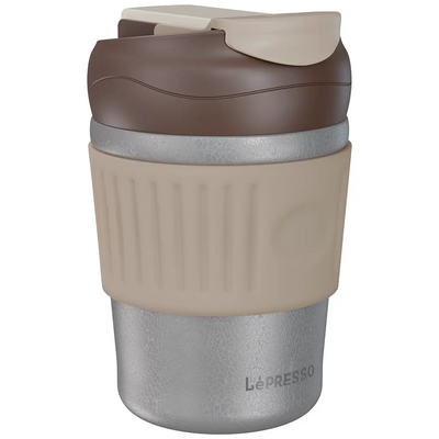 Lepresso Morningscape Tumbler Mug Dual Sip Grey LPPBCFFCGY - Main