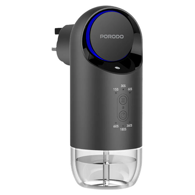 Porodo Lifestyle Wall Plug-In Essential Oil Diffuser Black