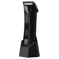 ماكينة حلاقة بورودو Lifestyle بشفرة سيراميك وشاشة رقمية IPX7 90 دقيقة - أسود | Porodo Lifestyle Ceramic Blade Grooming Trimmer Digital Display IPX7 Black