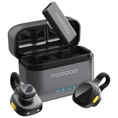Porodo Movo Lavalier Microphone Type-C Black