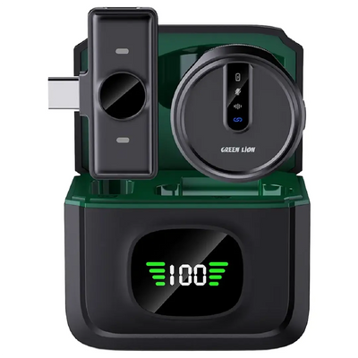 Green Lion GM-88X Wireless Microphone Digital Display Black GN88XMICTCBK