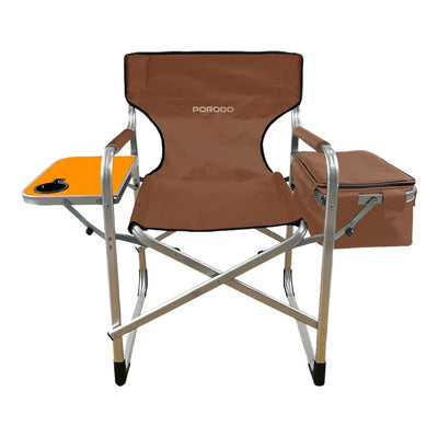 Porodo Lifestyle Outdoor Folding Director Chair Brown
