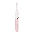 مشط حواجب Green Lion الكهربائي بزاوية قابلة للضبط - وردي | Green Lion Eyebrow Hair Trimmer Adjustable Angle Pink
